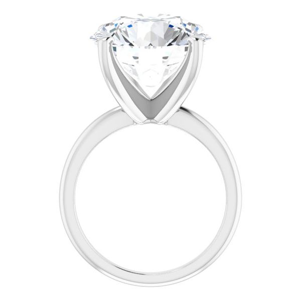 4-Prong Solitaire Engagement Ring Image 2 Couch's Jewelers Anniston, AL