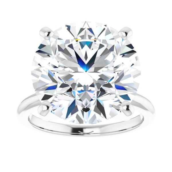 4-Prong Solitaire Engagement Ring Image 3 Robison Jewelry Co. Fernandina Beach, FL