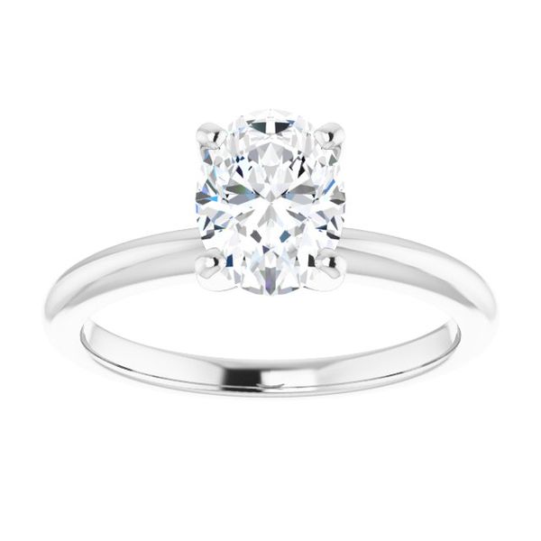 4-Prong Solitaire Engagement Ring Image 3 Couch's Jewelers Anniston, AL