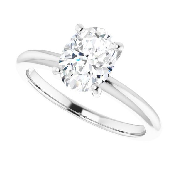 4-Prong Solitaire Engagement Ring Image 5 Blue Water Jewelers Saint Augustine, FL