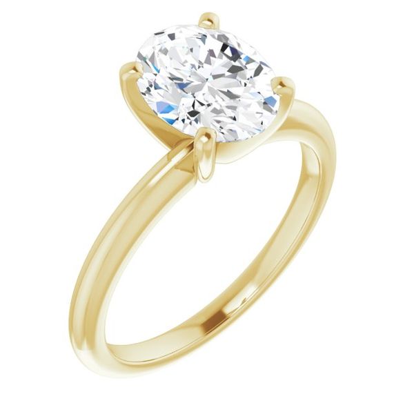 4-Prong Solitaire Engagement Ring Couch's Jewelers Anniston, AL