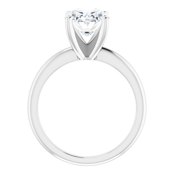 4-Prong Solitaire Engagement Ring Image 2 Couch's Jewelers Anniston, AL