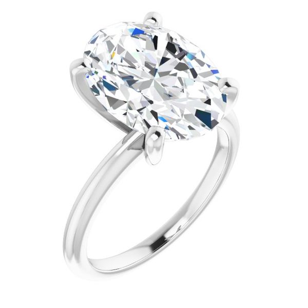 4-Prong Solitaire Engagement Ring Blue Water Jewelers Saint Augustine, FL