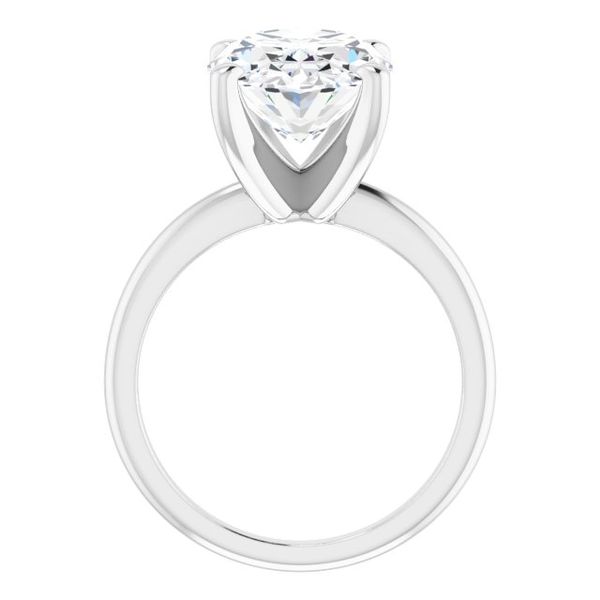 4-Prong Solitaire Engagement Ring Image 2 Paul Bensel Jewelers Yuma, AZ