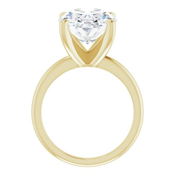 4-Prong Solitaire Engagement Ring Image 2 Corinth Jewelers Corinth, MS