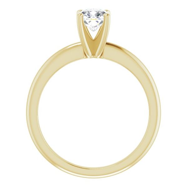 4-Prong Solitaire Engagement Ring Image 2 Paul Bensel Jewelers Yuma, AZ