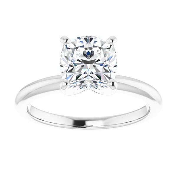 4-Prong Solitaire Engagement Ring Image 3 Blue Water Jewelers Saint Augustine, FL