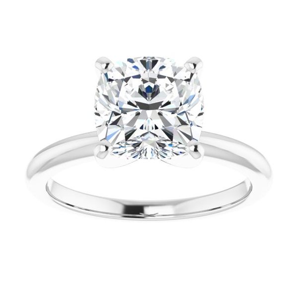 4-Prong Solitaire Engagement Ring Image 3 Purple Creek Holly Springs, NC