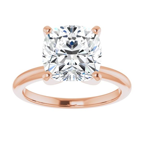 4-Prong Solitaire Engagement Ring Image 3 Corinth Jewelers Corinth, MS