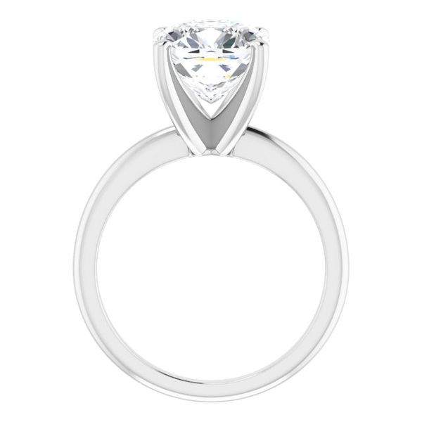 4-Prong Solitaire Engagement Ring Image 2 Robison Jewelry Co. Fernandina Beach, FL