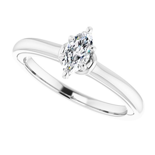 Solitaire Engagement Ring Image 5 Enhancery Jewelers San Diego, CA