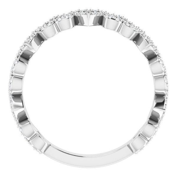 Stackable Heart Ring Image 2 K. Martin Jeweler Dodge City, KS