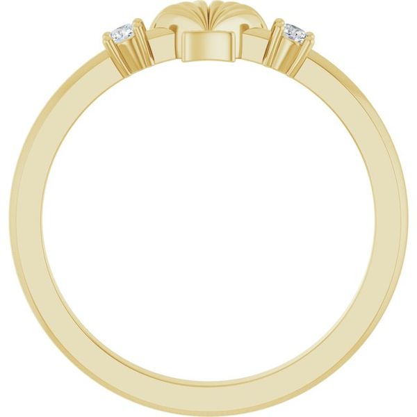 Seashell Ring Image 2 K. Martin Jeweler Dodge City, KS