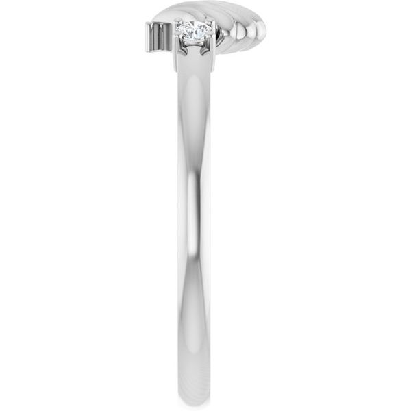 Seashell Ring Image 4 K. Martin Jeweler Dodge City, KS
