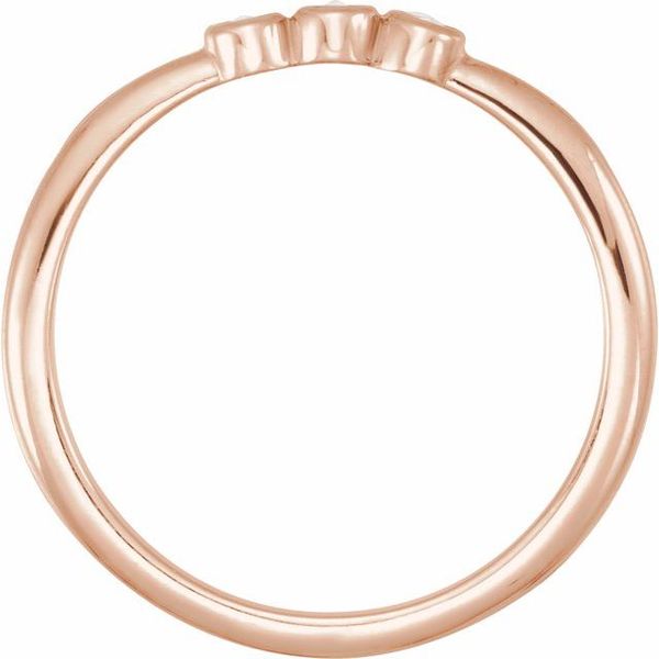 Rose-Cut Stackable Ring Image 2 S.E. Needham Jewelers Logan, UT