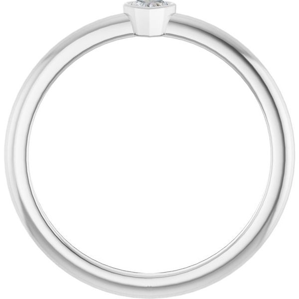 Stackable Heart Ring Image 2 Jewel Smiths Oklahoma City, OK