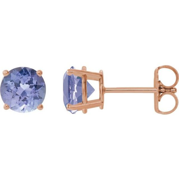 Round 4-Prong Lightweight Stud Earrings S&E Jewelers Depew, NY