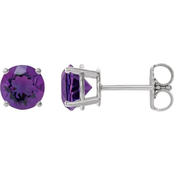 Round 4-Prong Lightweight Stud Earrings S&E Jewelers Depew, NY