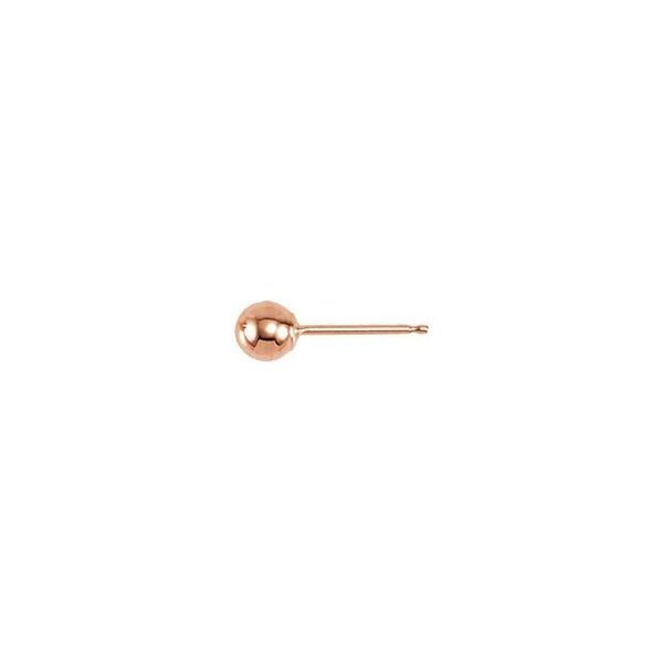 Ball Earrings with Bright Finish Priddy Jewelers Elizabethtown, KY