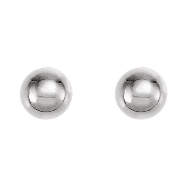 Ball Stud Inverness® Piercing Earrings Image 2 James Wolf Jewelers Mason, OH