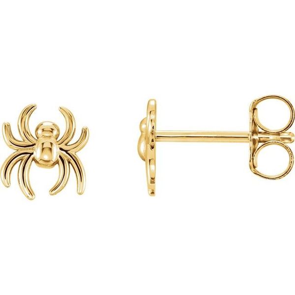Spider Earrings Image 3 Arnold's Jewelry and Gifts Logansport, IN