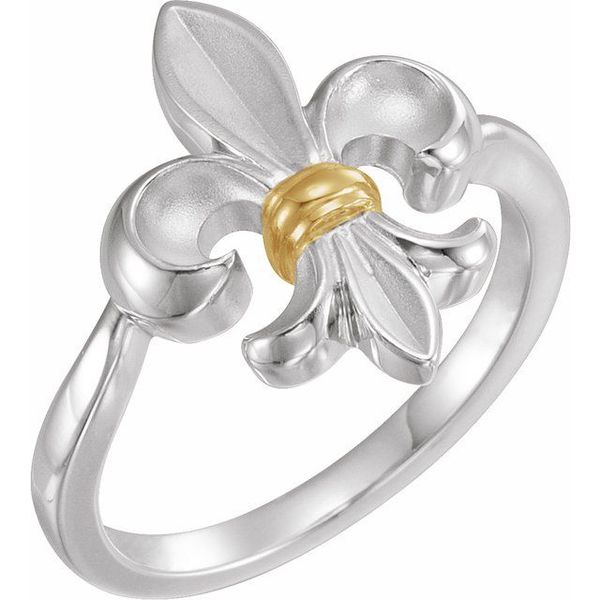 Fleur-de-lis Ring Ross Elliott Jewelers Terre Haute, IN