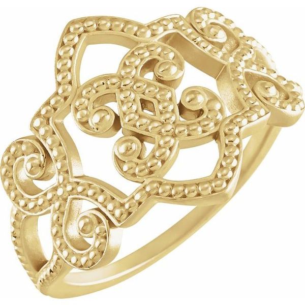 Granulated Ring Ross Elliott Jewelers Terre Haute, IN
