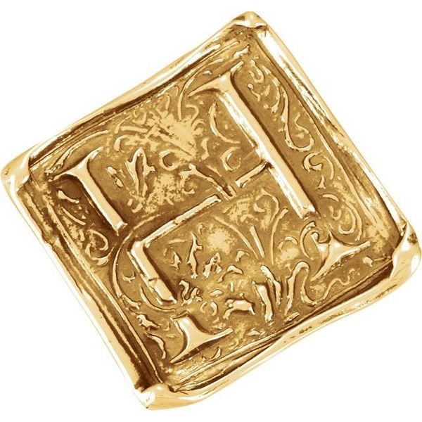 Posh Mommy® Vintage-Inspired Initial Ring Arnold's Jewelry and Gifts Logansport, IN