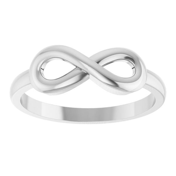 Infinity-Inspired Ring Image 3 S.E. Needham Jewelers Logan, UT