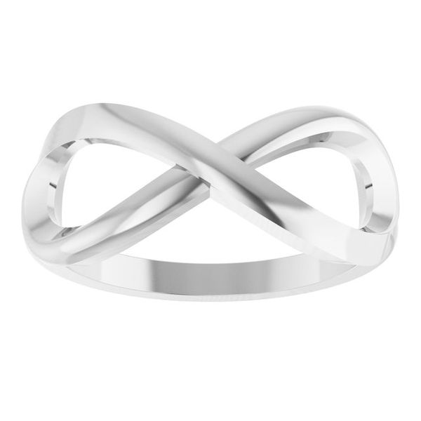 Infinity-Inspired Ring Image 3 J. Anthony Jewelers Neenah, WI