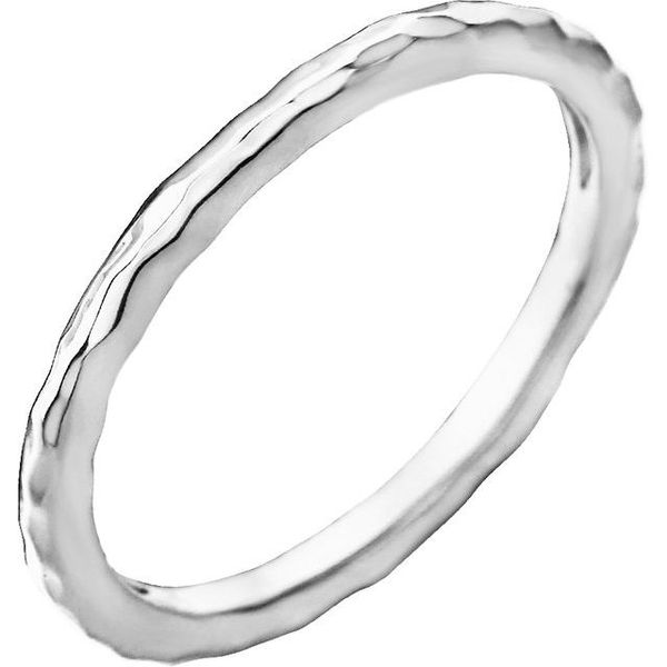 Hammered Stackable Ring D'Errico Jewelry Scarsdale, NY