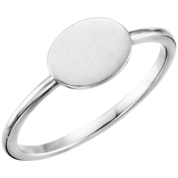 Be Posh® Engravable Signet Ring Alexander Fine Jewelers Fort Gratiot, MI
