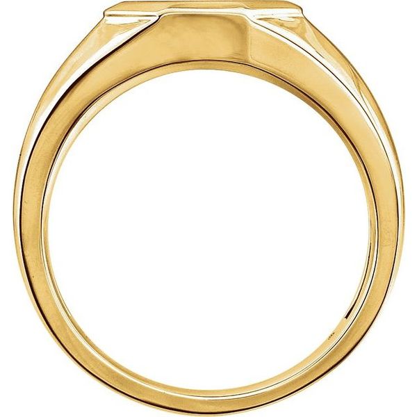 Octagon Signet Ring Image 2 K. Martin Jeweler Dodge City, KS