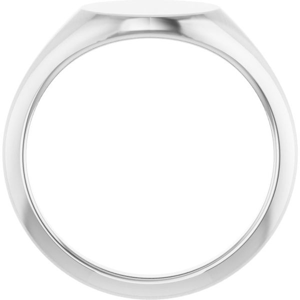 Oval Signet Ring Image 2 Graham Jewelers Wayzata, MN