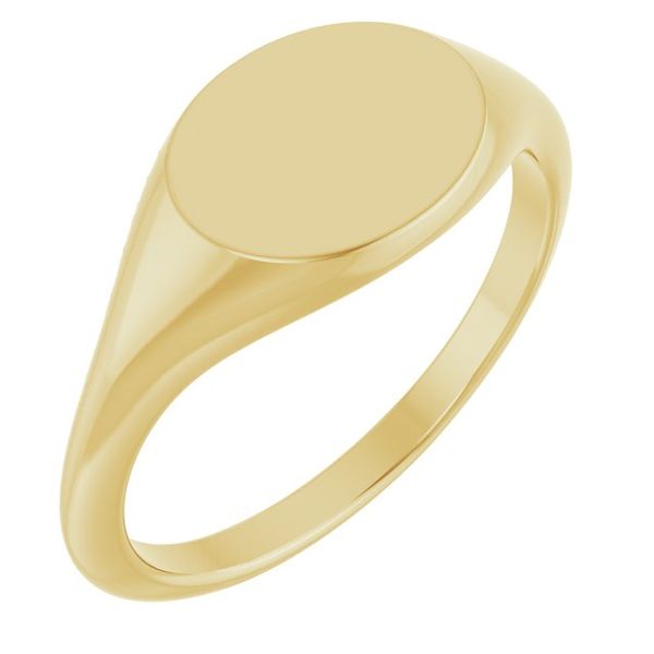 Oval Signet Ring Arlene's Fine Jewelry Vidalia, GA