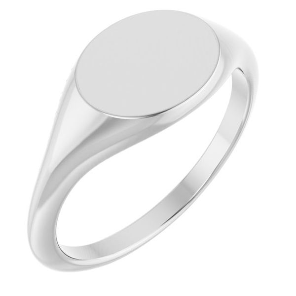 Oval Signet Ring The Diamond Shop, Inc. Lewiston, ID