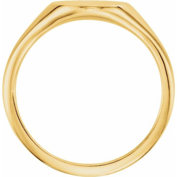 Oval Signet Ring Image 2 Arlene's Fine Jewelry Vidalia, GA