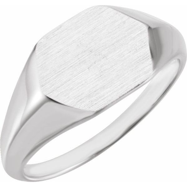 Geometric Signet Ring J. Anthony Jewelers Neenah, WI