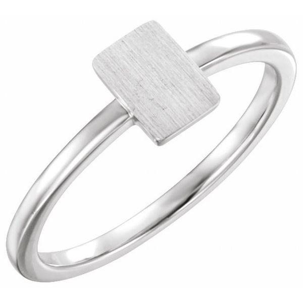 Rectangle Signet Ring J. Anthony Jewelers Neenah, WI