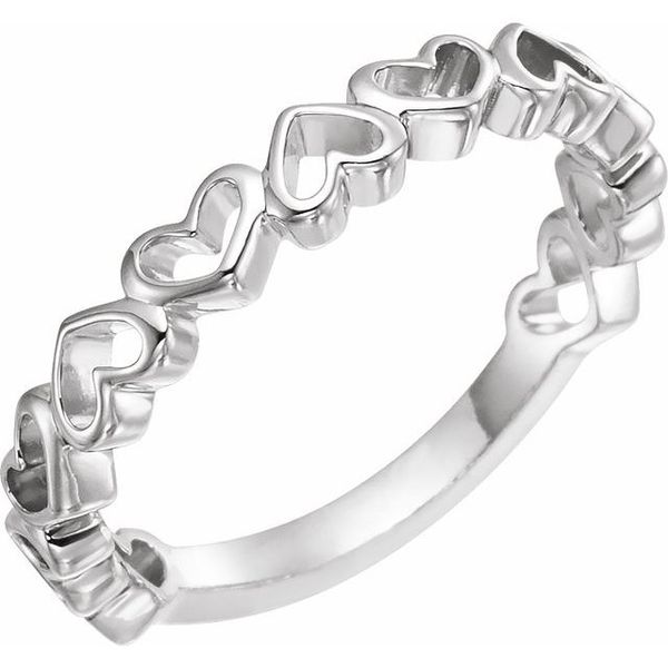 Heart Ring Peran & Scannell Jewelers Houston, TX