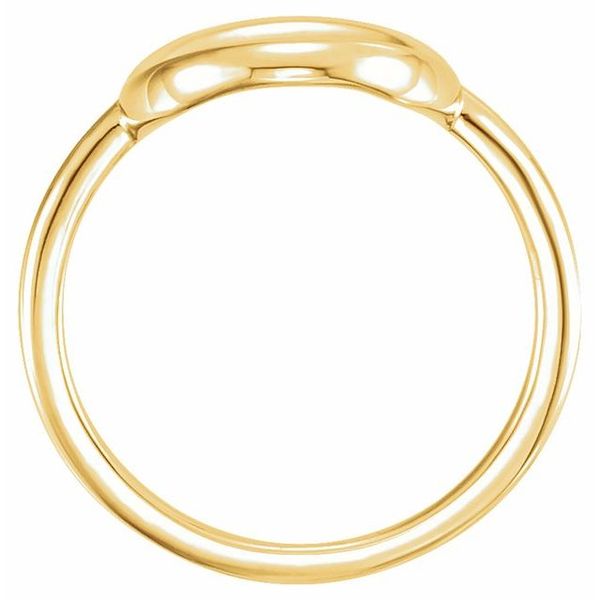 Circle Ring Image 2 Scirto's Jewelry Lockport, NY