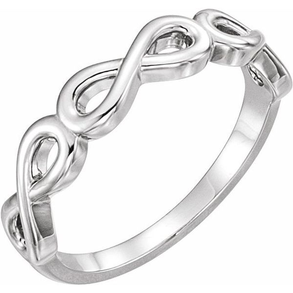 Infinity-Inspired Ring Leslie E. Sandler Fine Jewelry and Gemstones rockville , MD