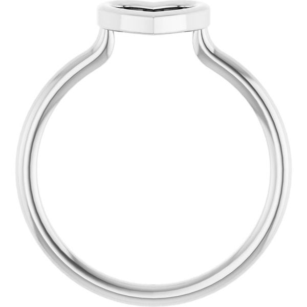 Heart Ring Image 2 The Diamond Shop, Inc. Lewiston, ID