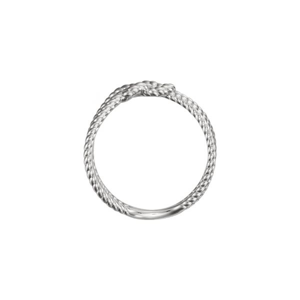 Rope Knot Ring Image 2 Milan's Jewelry Inc Sarasota, FL
