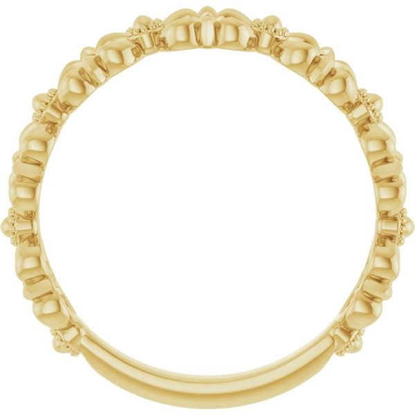 Stackable Bead Ring Image 2 Arlene's Fine Jewelry Vidalia, GA