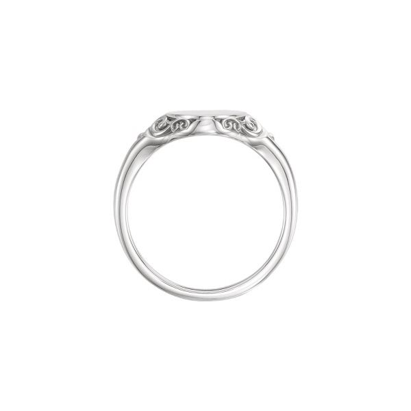 Oval Signet Ring Image 2 Linwood Custom Jewelers Linwood, NJ