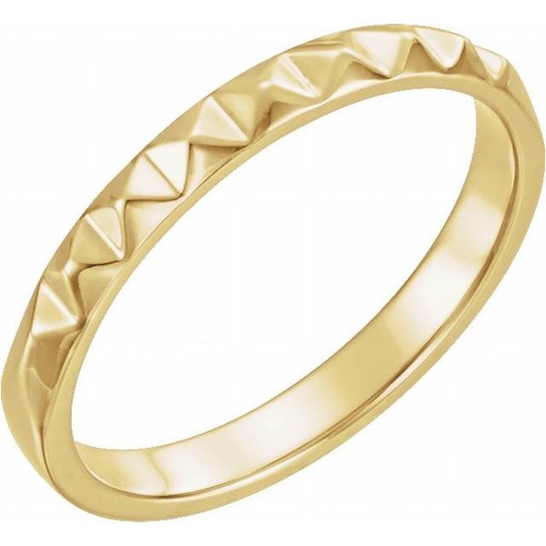 Stackable Pyramid Ring John E. Koller Jewelry Designs Owasso, OK