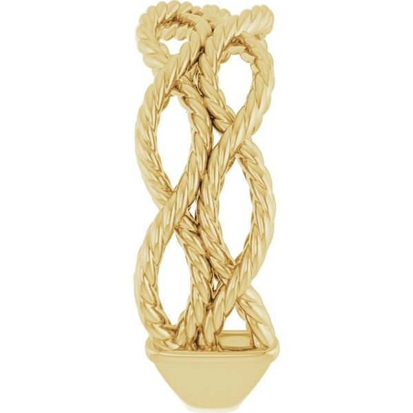 Rope Ring Image 4 Beckman Jewelers Inc Ottawa, OH