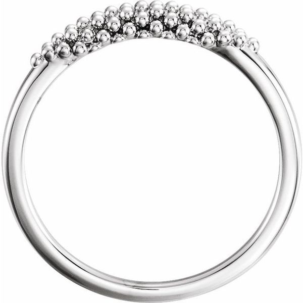 Beaded Ring Image 2 Mendham Jewelers Mendham, NJ