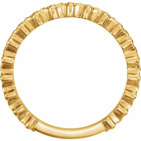 Clover Stackable Ring Image 2 Linwood Custom Jewelers Linwood, NJ